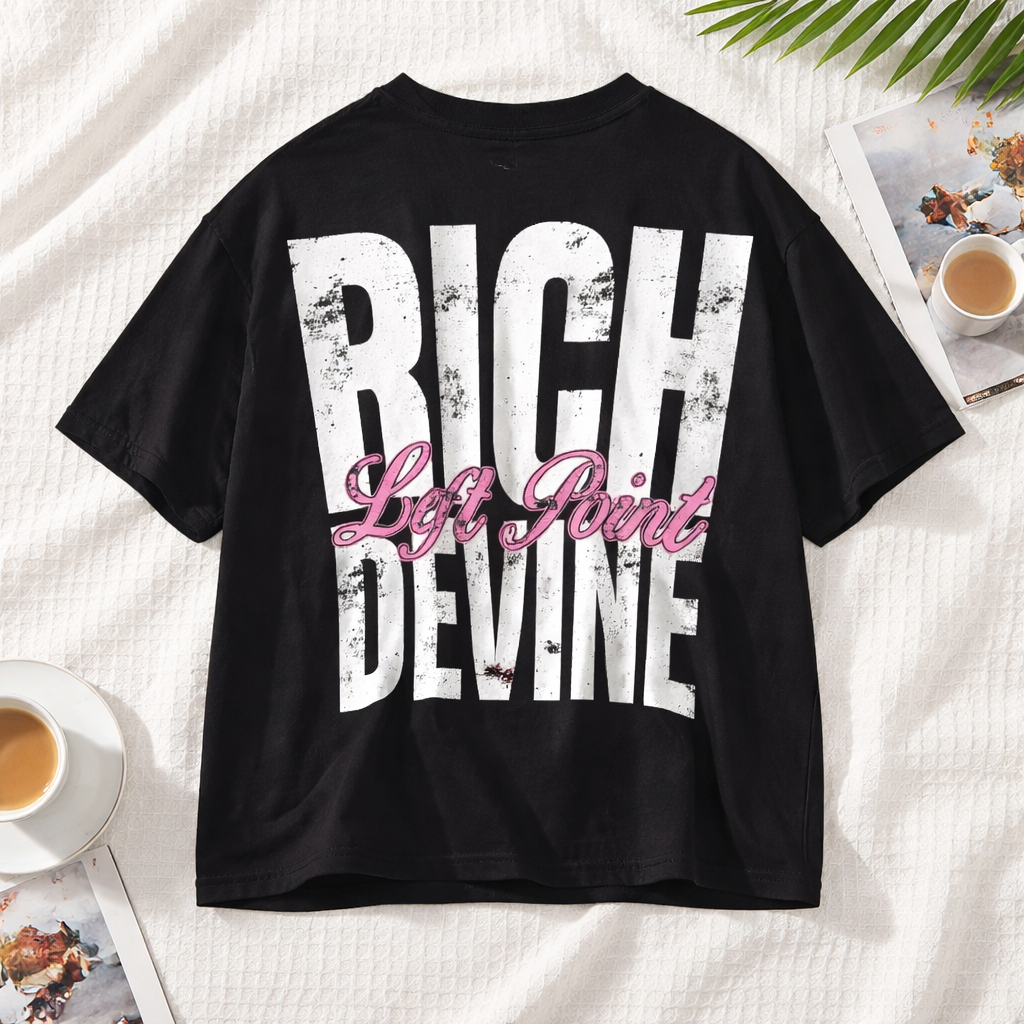 Camiseta Oversize “HolySaint” Graphic Tee – Unisex