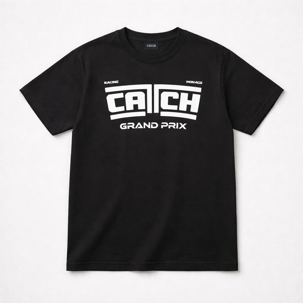 Camiseta Oversize “CATCH Milano Italy” Blanca – Unisex