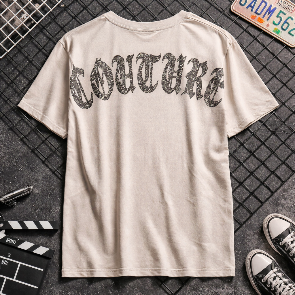 Camiseta Oversize “Catch Studios Owners Club” Beige – Unisex