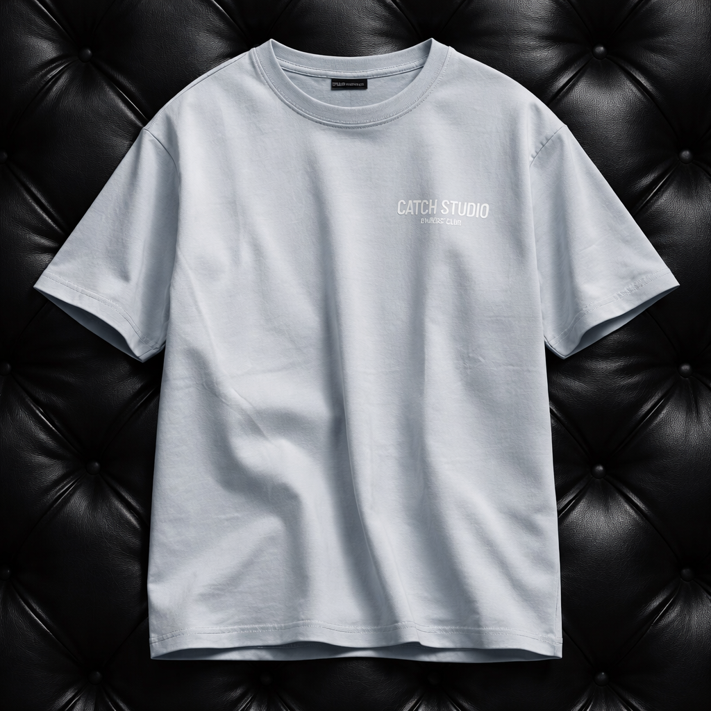 Camiseta Oversize “Catch Studio Owners’ Club” Blanca – Unisex