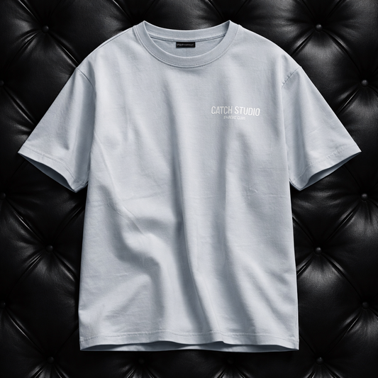 Camiseta Oversize “Catch Studio Owners’ Club” Blanca – Unisex