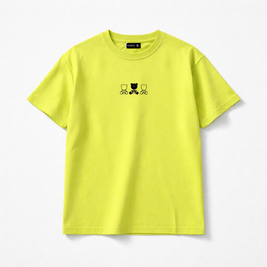 Camiseta Oversize “Catch Studios Owners Club” Neon Lime – Unisex