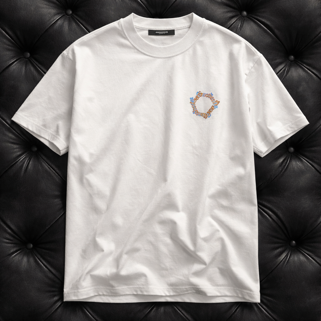 Camiseta Oversize “Catch Studios Miami” Blanca – Unisex